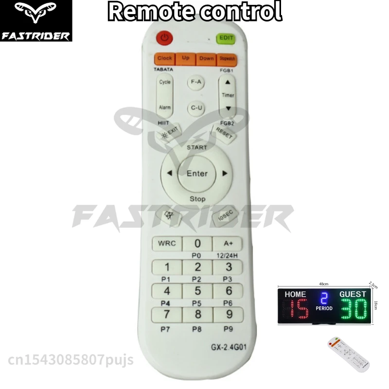 

Remote Control for Multi Function Electronic Scoreboard for Tennis Basketball Billiards Electronic Scoreboard Accessories