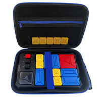 Case Compatible with Giiker Super Slide Brain Games, Brain Teaser Puzzles Organizer Storage Bag, Flow Slider Puzzle Game Holder