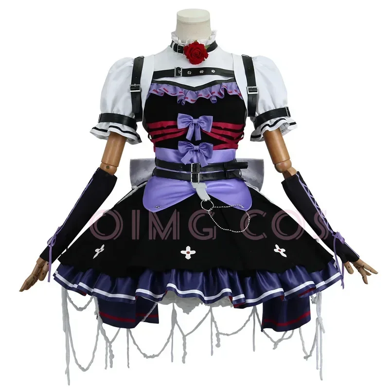 Identity 5 Gardener Emma Woods Cosplay Costume Adult Carnival  Anime Uniform Wig Halloween Party  Masquerade Costumes Women Game view 6