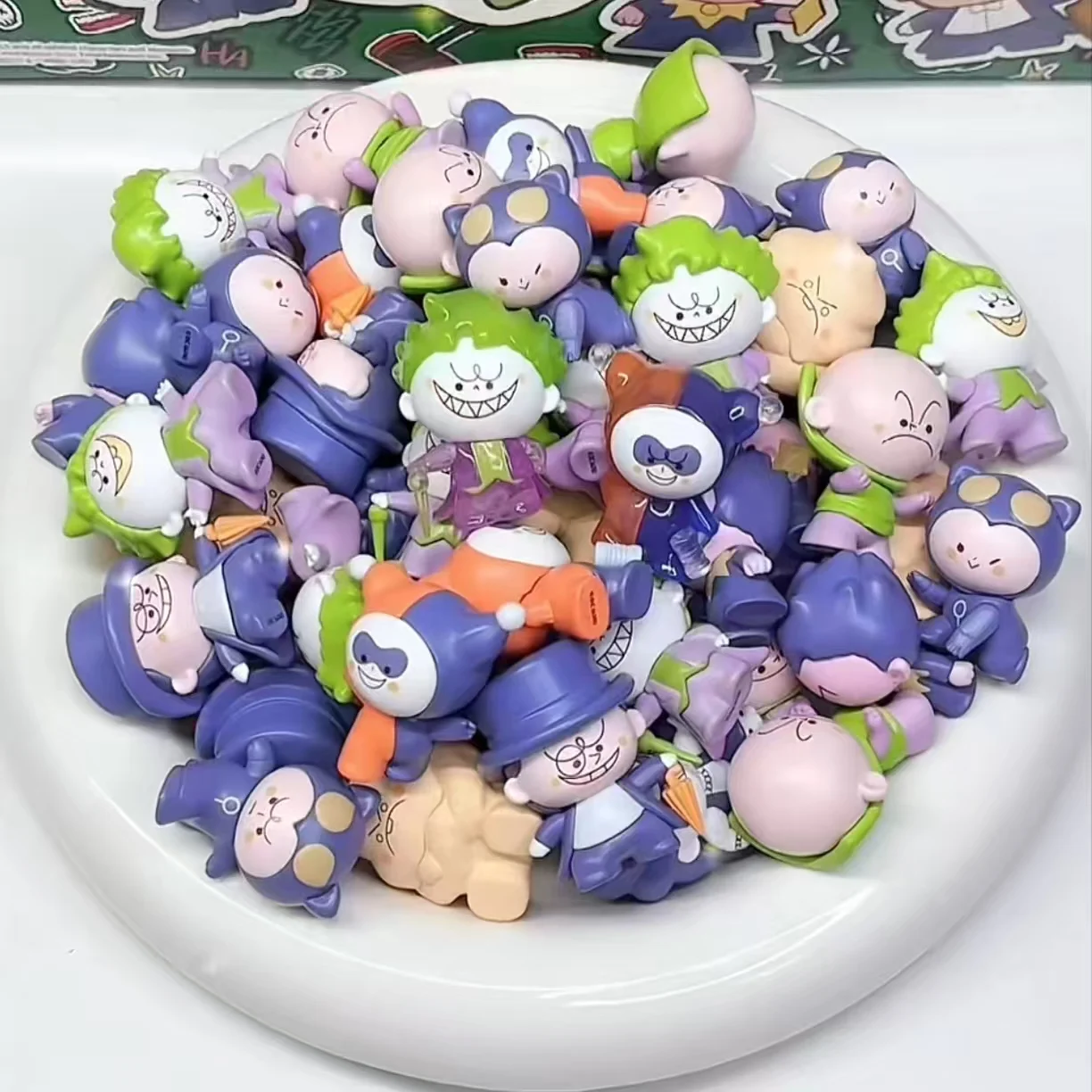 

Original Crazy Party Mini Blind Bag Blind Box Cute Collectible Figures Desktop Ornament Kawaii Surprise Gift For Anime Lovers