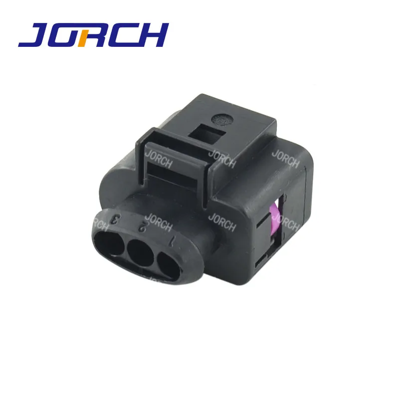 10 sets 3 pin VW auto waterproof connector 1J0973723 car 3.5 series sensor connectors plug  1J0 973 723