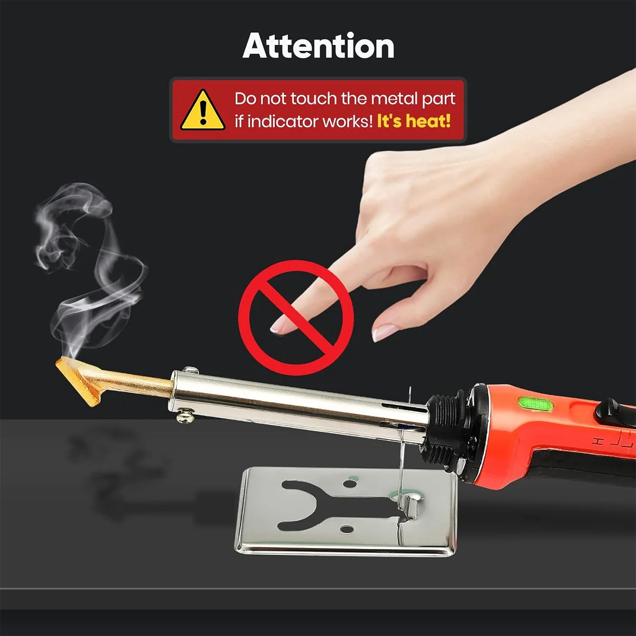 100W Plastic Welder, 2 in 1 solder iron Kit Plastic Repair Welder Kit 1000PCS Hot Stapler Soldering Gun with 100PCS Plastic Welding Rods Car Bumper Repair Kit for Most Plastic Repair