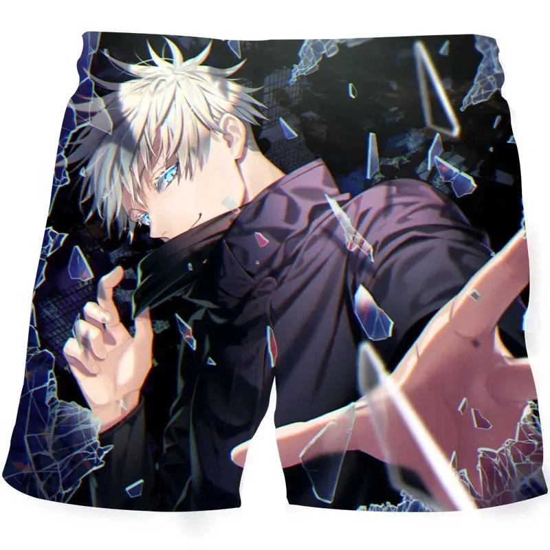 New Anime Spell Back to War Digital Print Pattern Sports Shorts Summer Outdoor Sports Basketball Shorts Beach Pants S-2XL