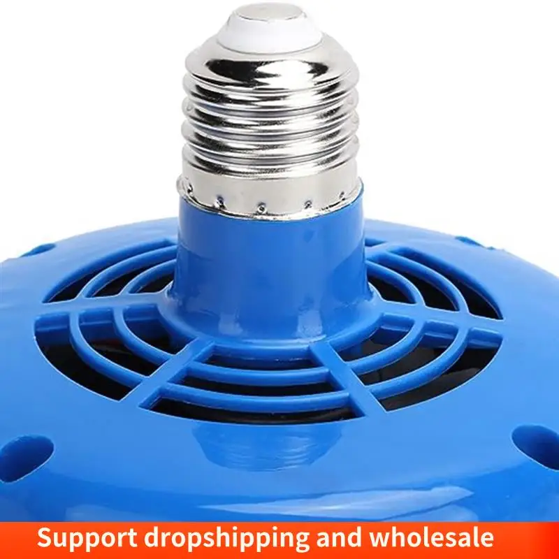 AA86 1 Piece Insulation Lamp Warm Air Lamp Reptile Insulation Lamp Smart Constant Temperature For Pets Brooding (Blue)