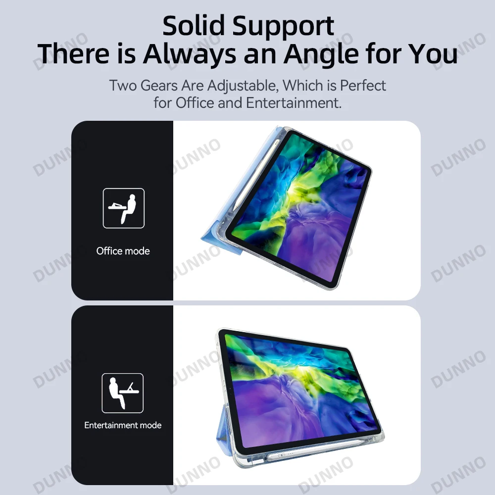 Case Voor Ipad Air 4 5 10.9 Voor Ipad 7/8/9th Generatie 10th 10.9 Pro 11 5/6th Air 2 9.7 Mini 4 5 6 Air 3 Pro 10.5 Potlood Cover