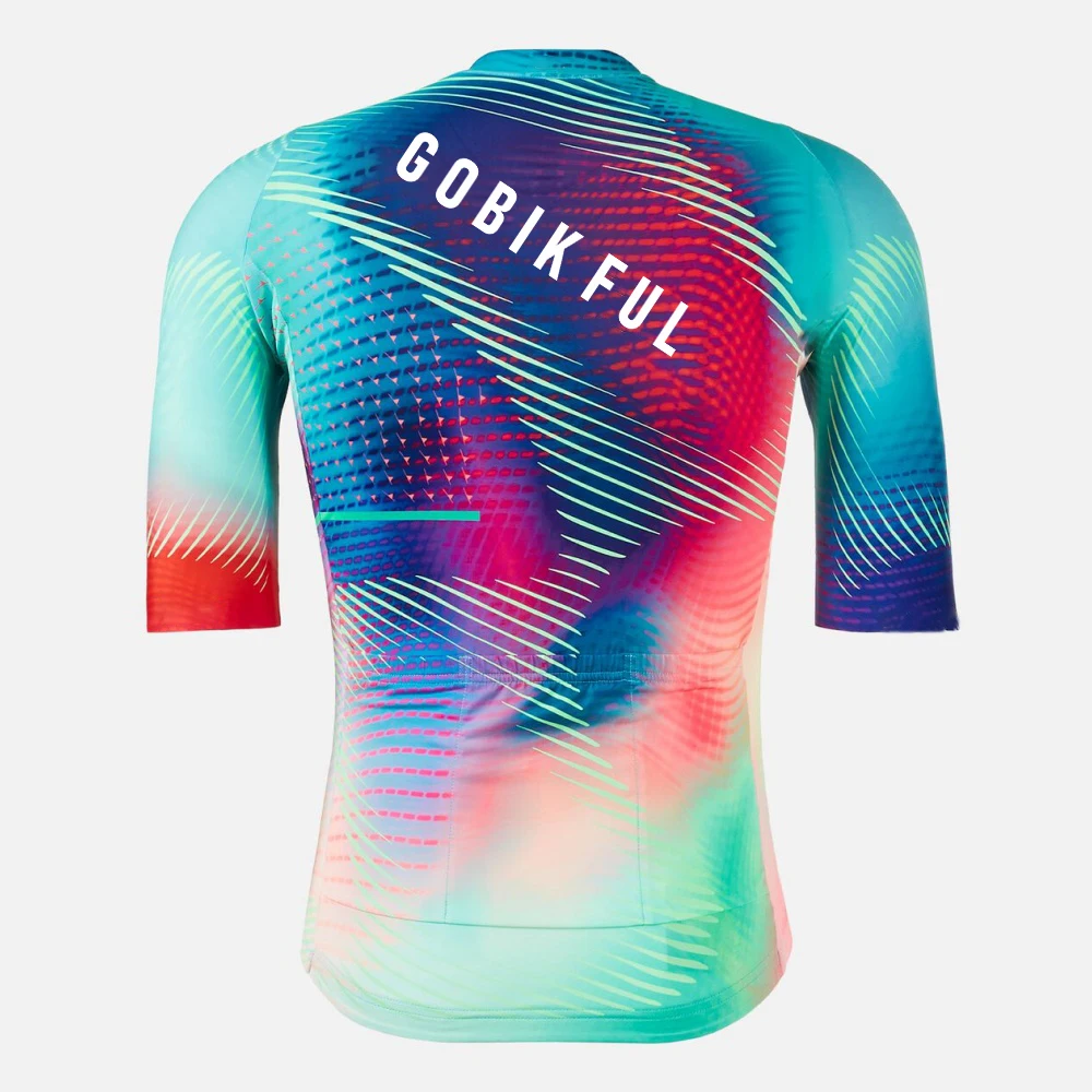 GOBIKFUL Team High Quality Pro Cycling Jersey Men Woman Breathable Bicycle Clothing Road MTB Bike Short Sleeve