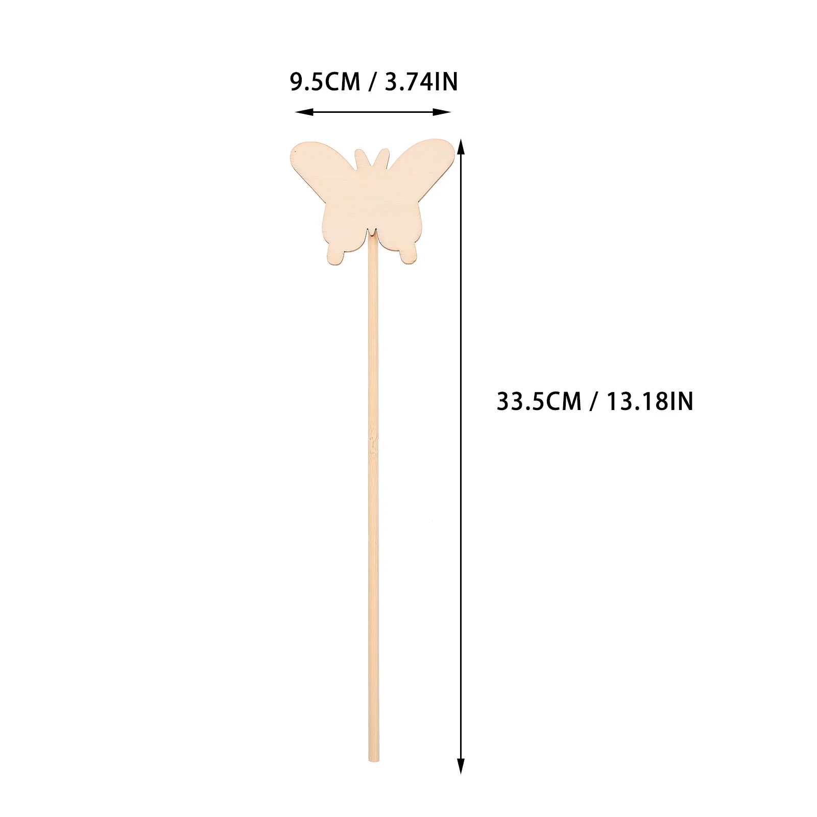 10 個 DIY 木製妖精の杖スティック子供用クリエイティブ描画着色落書きハンドペイント用品 DIY 妖精