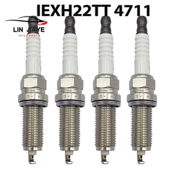 4PCS Dual Iridium Spark Plug IK16TT 4701 IK20TT 4702 IKH16TT 4703 IKH20TT 4704 IEXH22TT 4712 Fit For Honda Hyundai Nissan