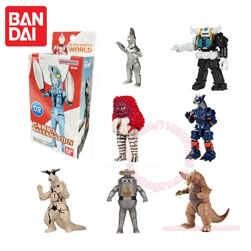 BANDAI Monster World Cartoon Spielzeug Trendige Figur Ornament Dekoration Kindergeburtstagsgeschenk Anime Peripherie Modell Modepuppe