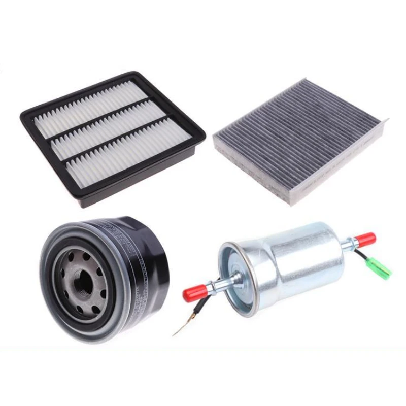 

4PCS Filter sets for CHANGAN CS75 1.5T 2.0L 1.8T air filter+Oil filter+Fuel filter+Air conditioning filter