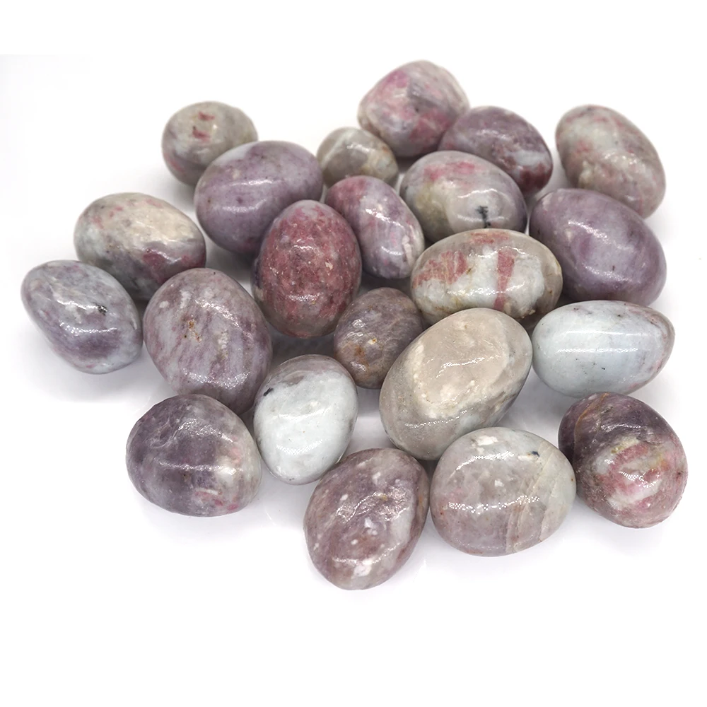 Natural Pink Tourmaline Round Healing Crystal Mineral Specimen Reiki Tumbled Energy Chakra Stone Bulk Gem Home Aquarium Decor