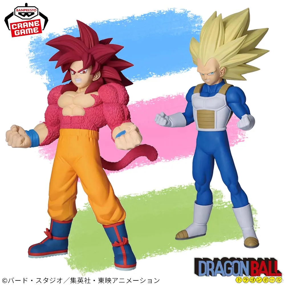 

В наличии оригинальная фигурка BANPRESTO Dragon Ball DAIMA Super Saiyan 4 Son Goku Super Saiyan 3 Vegeta, аниме-модель, оригинальная игрушка в штучной упаковке