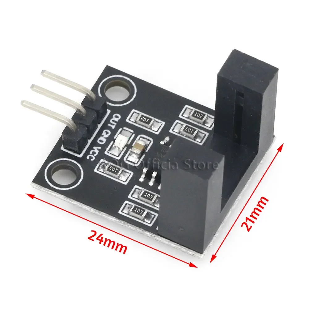 Beam photoelectric sensor Electric counter module LM393 motor count speed sensor module test module groove coupler module