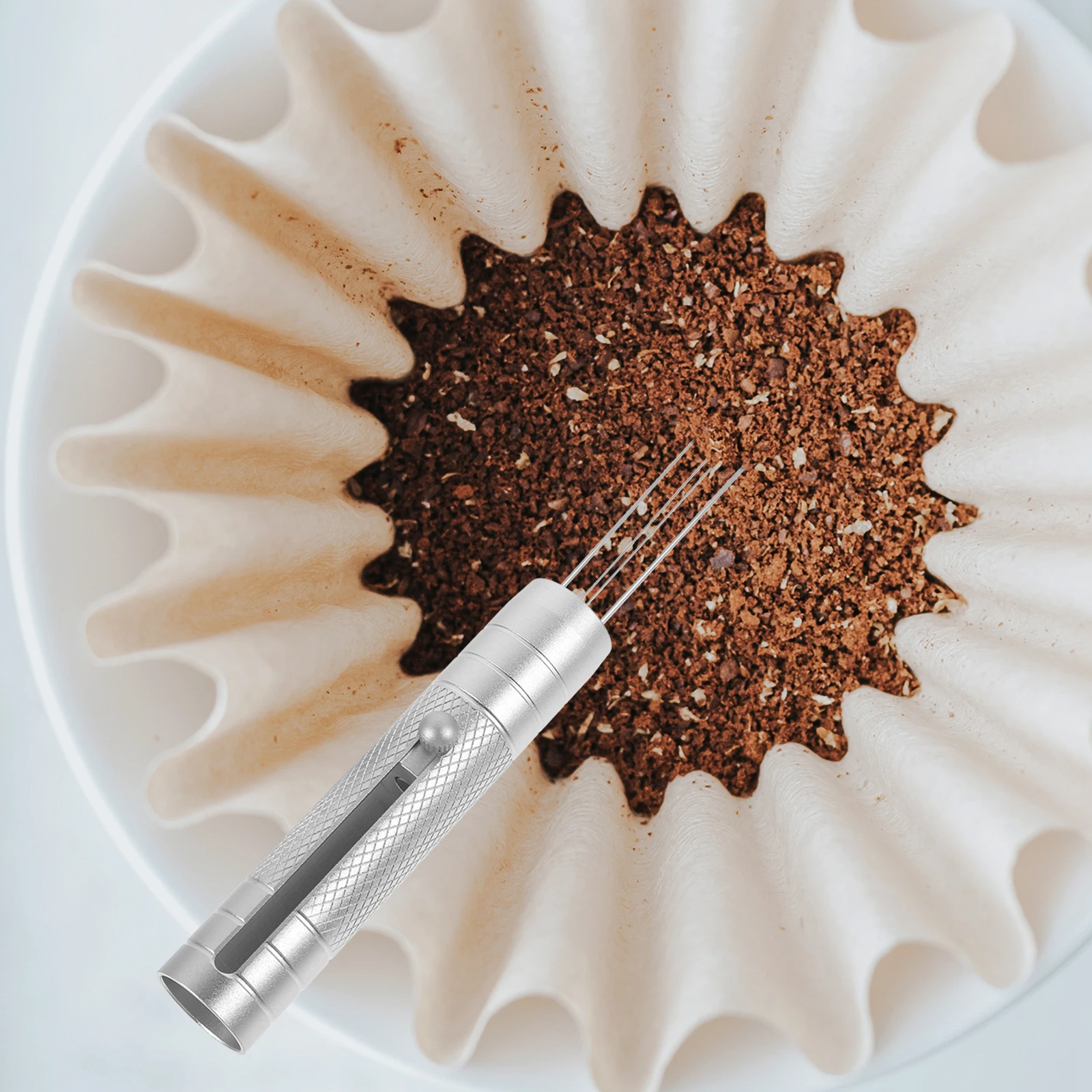 

Adjustable Espresso Stirrer Stainless Steel Coffee Needle Type Stirrers Enhanced Flavor Practical Design Kitchen Gadget