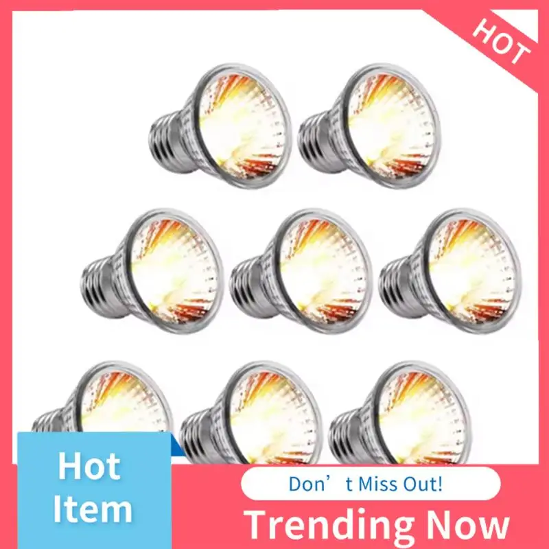 

24-часовая доставка, лампа для обогрева рептилий, 8 шт., UVA + UVB, полный спектр, грязевой УФ-свет для змей, черепах, домашних животных