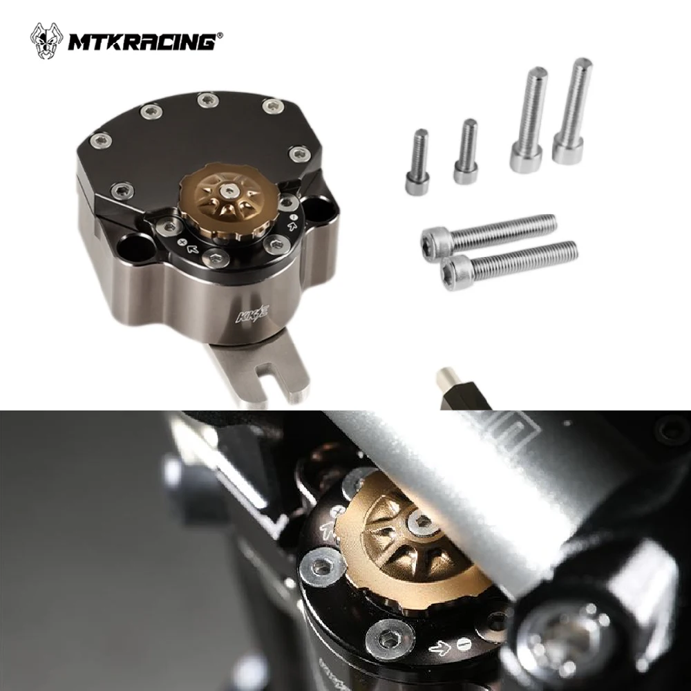 For Surron UltraBee 2023 2026 Total Assortment Raised Handlebar Mount Steering Dampening Unit Stabiliser Bar