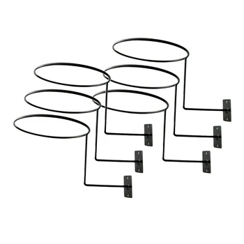 תושבת תצוגה לקסדת אופנוע 3/6 יחידות עם תליית קיר למעילים, כובעים, כובעים וג'קטים, אביזרים לאופנוע