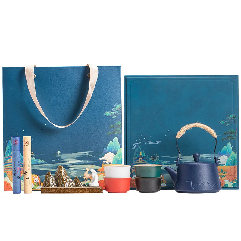

Holiday gift ceramic set merchandise souvenir real estate