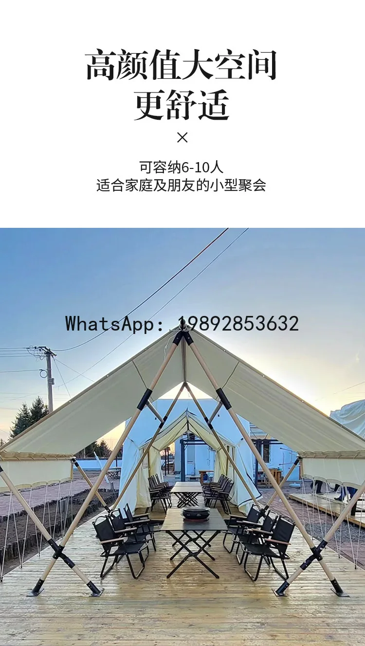 X-29  canopy outdoor restaurant rooftop camping style tent rainproof large space awning