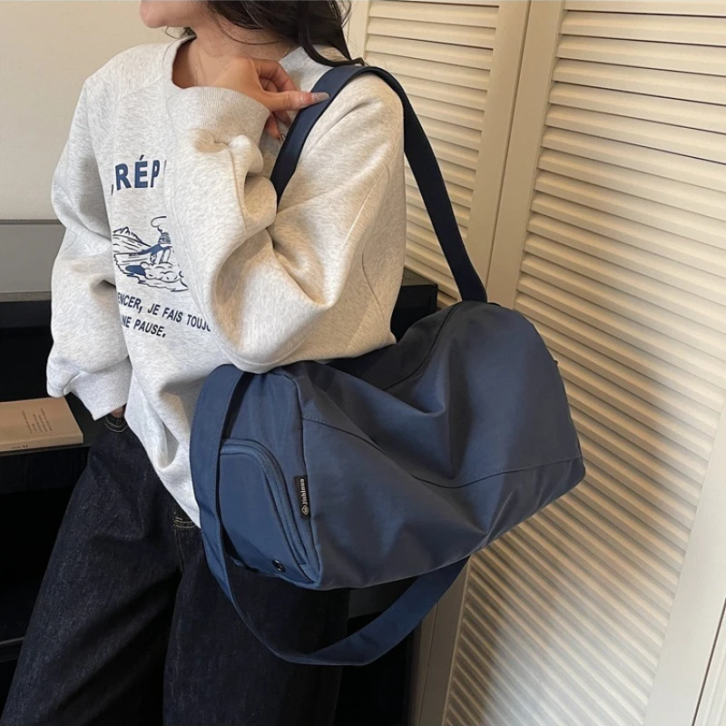 New Short-distance Travel Luggage Bag Women's Large-capacity Fashion Shoulder Crossbody Storage Bag Portable Sports Fitness Bag