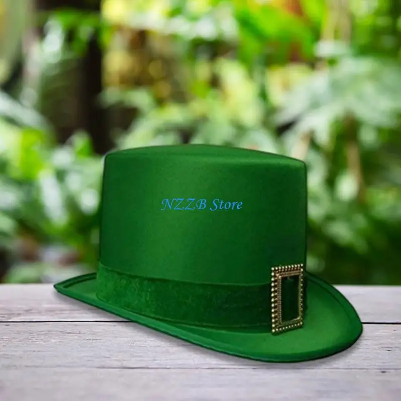 T21F Unisex Personality Fashion Hat Set Artistic Youth Hat Costume Magicians Hat for Costume and Stage Shows