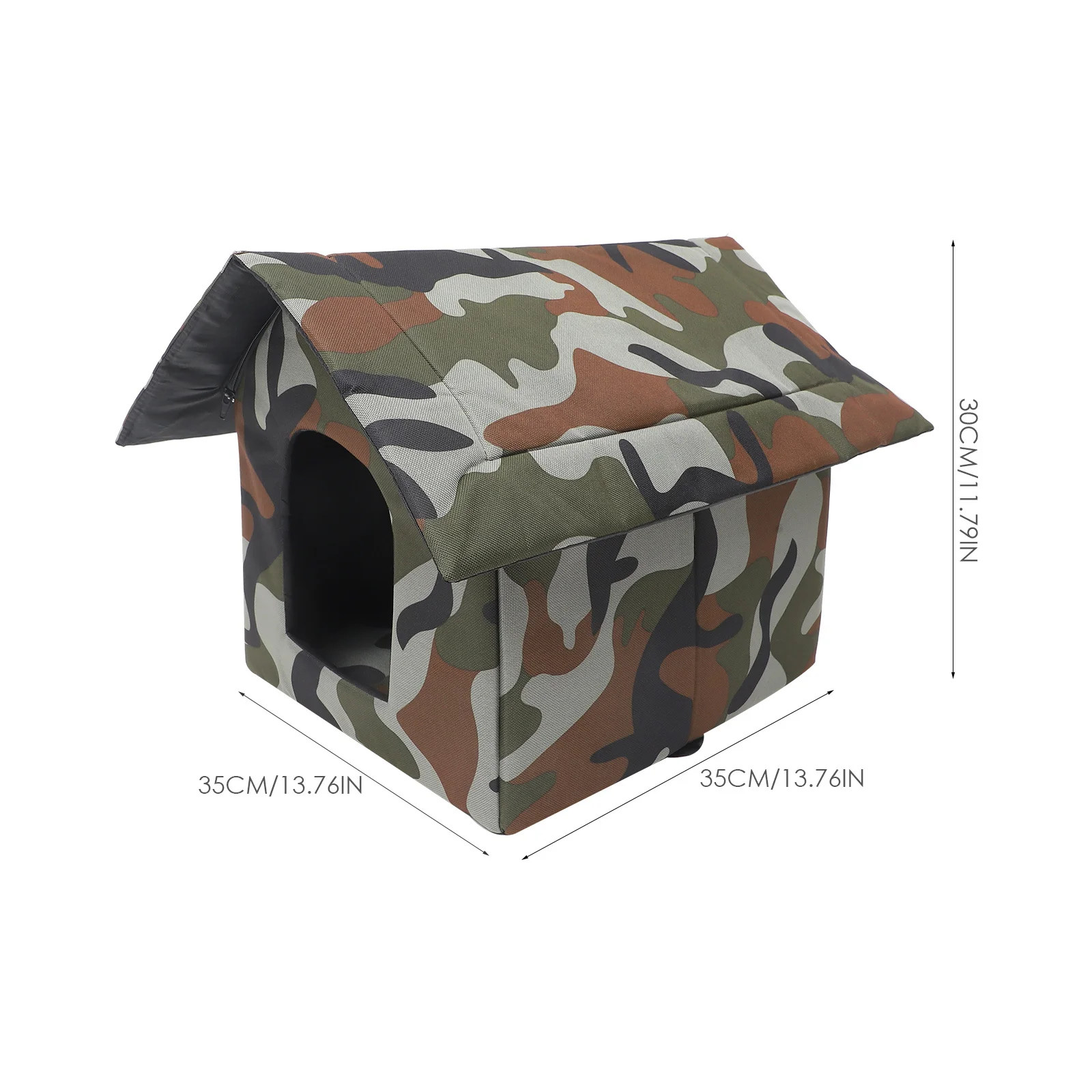 

Elevated Weatherproof Insulated Cat Outdoor Shelter For Small Cats Winter Warm Play Areacat Weatherproof