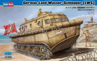 

HobbyBoss 82430 1/35 German LWS amphibious tractor Early production hobby boss-Scale Model Kit