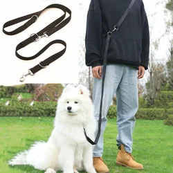 Dog Leash Hands Free Dogs Leashes Multi-functional Dogs Leash Chain 2M Traction Rope Running Double Leashes for For Dog Walking