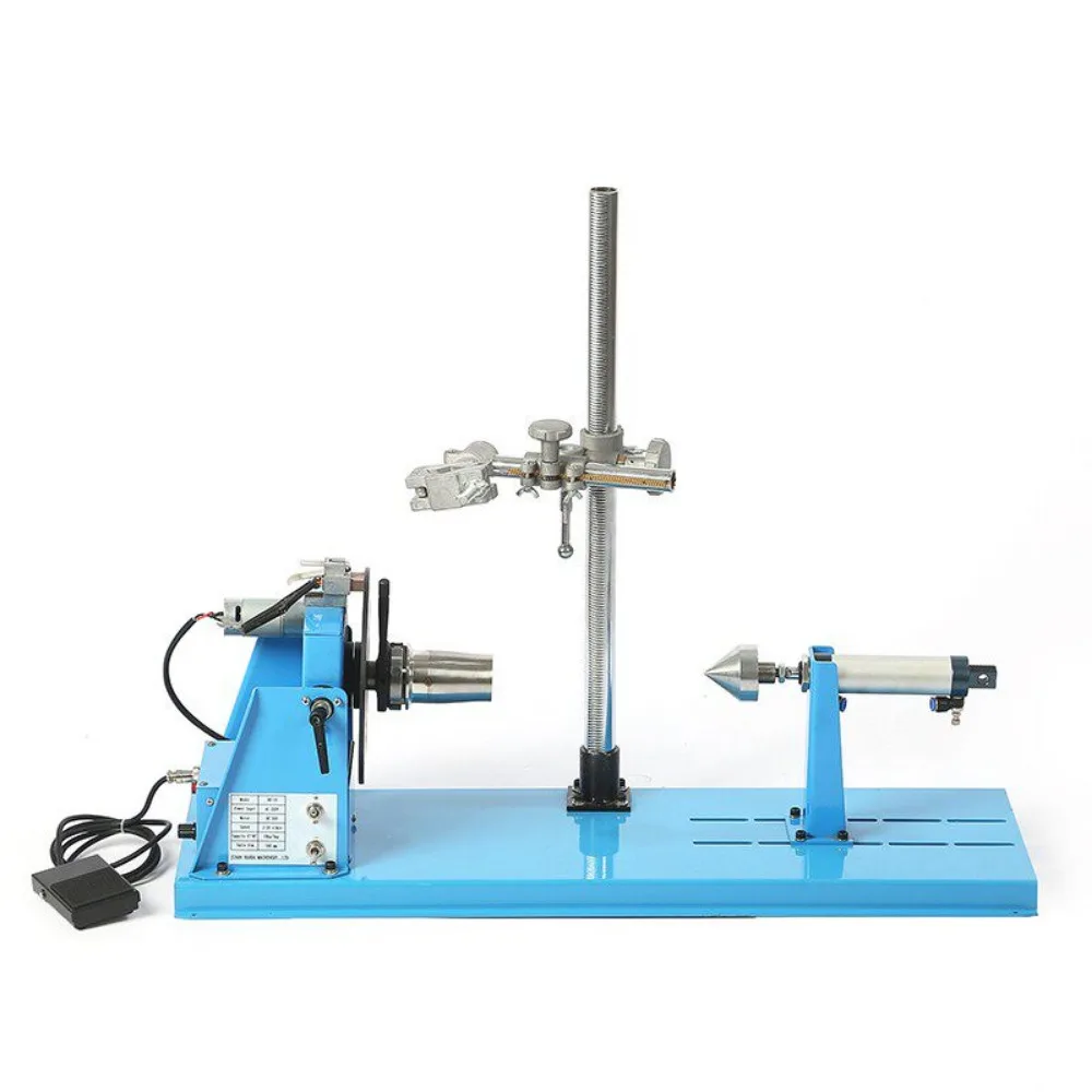 

10kg Auto Rotating Welding Positioner, Mini TIG Welding Turntable with Timer, Benchtop Flipping Rotary Table for Precision Work