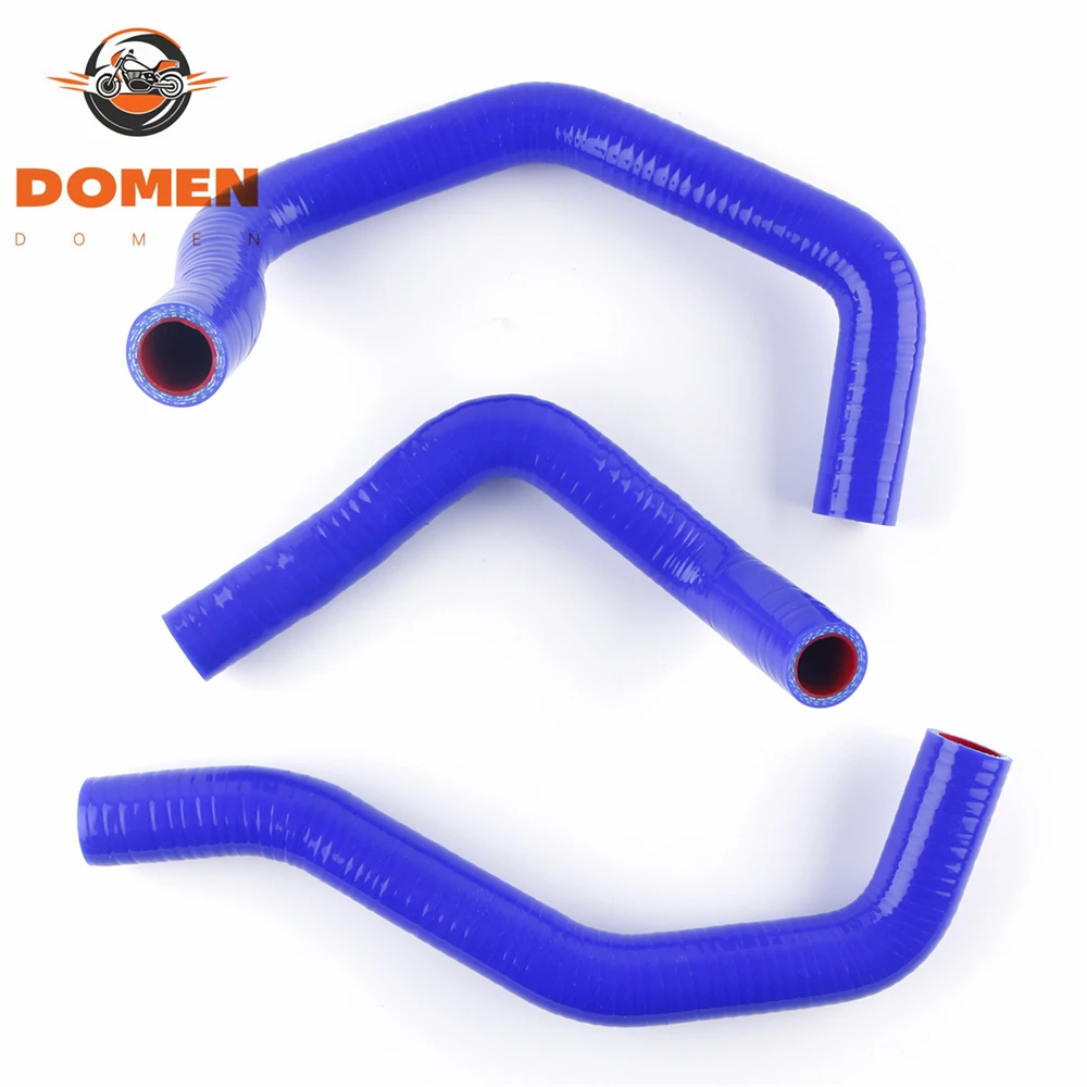 Fits For Kawasaki Ninja ZX6R ZX636C 2003 2004  Silicone Radiator Coolant Hoses Kit view 4