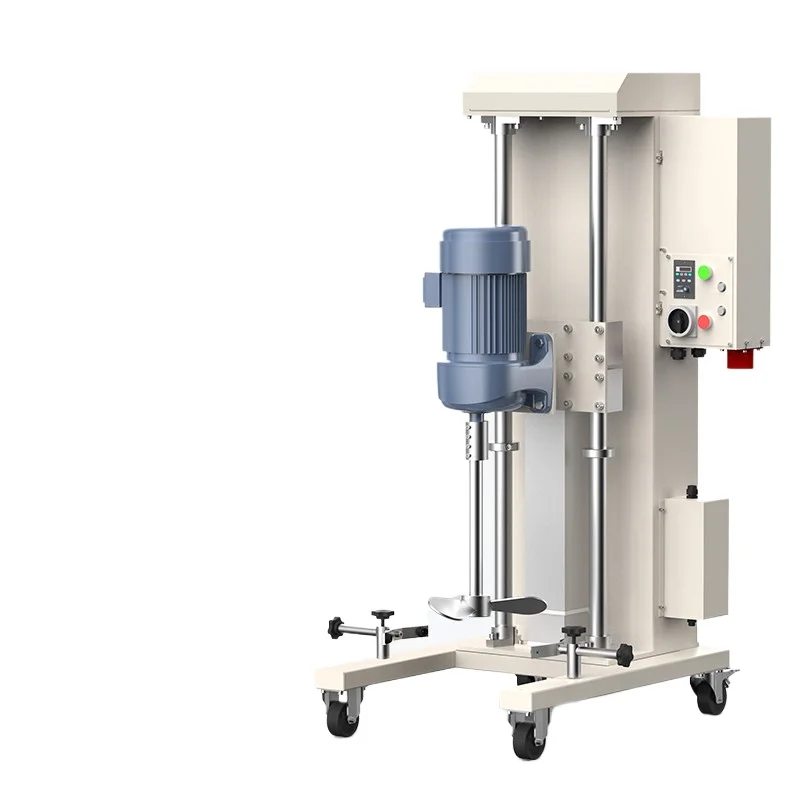 LLMM 20-liter small electric lifting speed control mixer, screw frame mixer