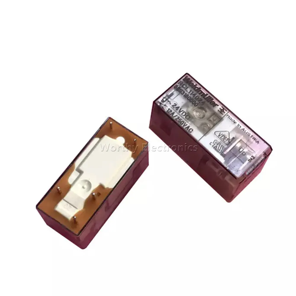 

Free Shipping 10PCS/LOT 24VDC 12A 5PIN Relay RCL114024