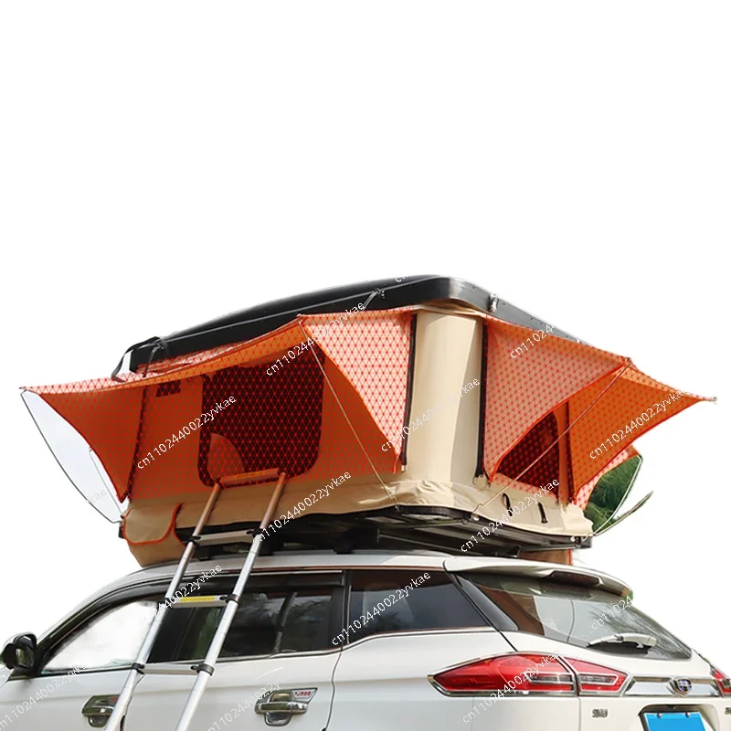 

Палатка на крыше автомобиля, полностью автоматическая комната для самостоятельного вождения на открытом воздухе, кемпинговая палатка для автомобиля, двойная модификация внедорожника без сборки