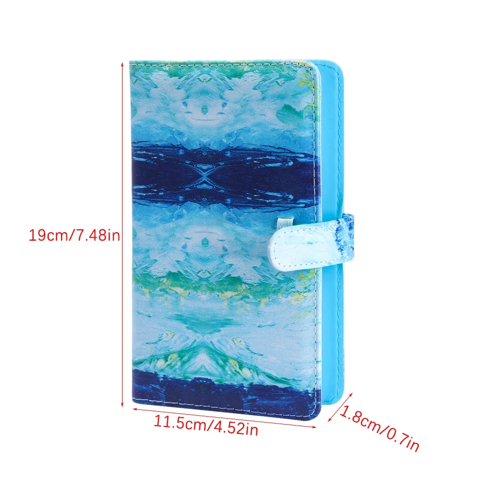 3-дюймовый фотоальбом из искусственной кожи с 96 карманами для Fujifilm Instax Mini 12 11 8 9 7s 25 90 EVO Instant Mini Film Paper Photo Album