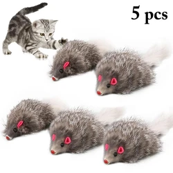 Furry Plush Cat Toy Soft Solid Interactive Mice Mouse Toys for Cats Funny Kitten Toy Pet Cats Training Game Cat Supplies