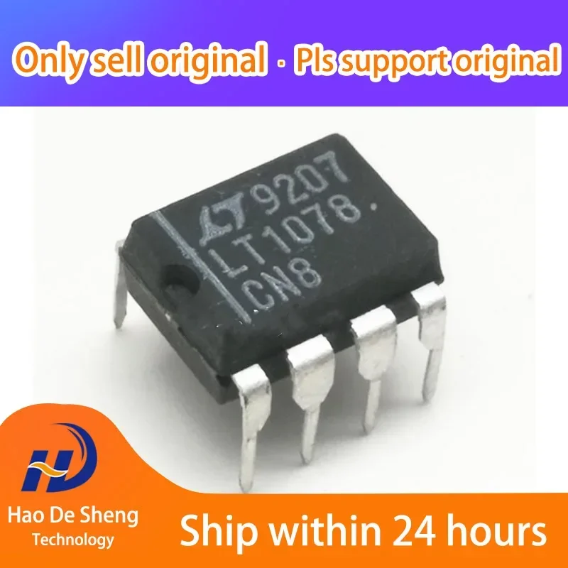 

10PCS/LOT LT1078CN8 DIP-8 New Original In Stock