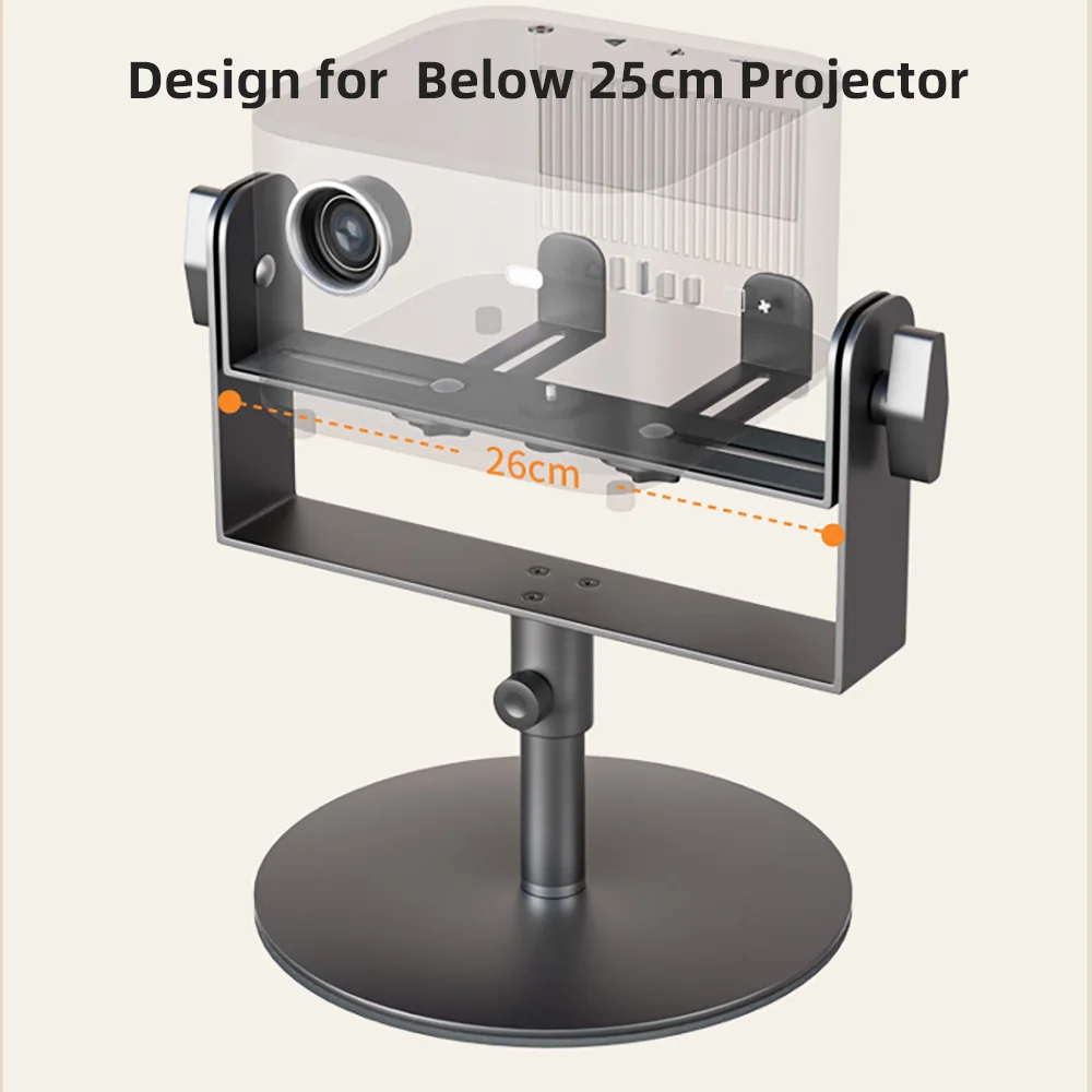 Yinzam Multi-Function 360 ° Rotating Projector Ceiling Bracket for Desktop 5 KG Heavy Duty Projector Floor Mount Bracket 2025