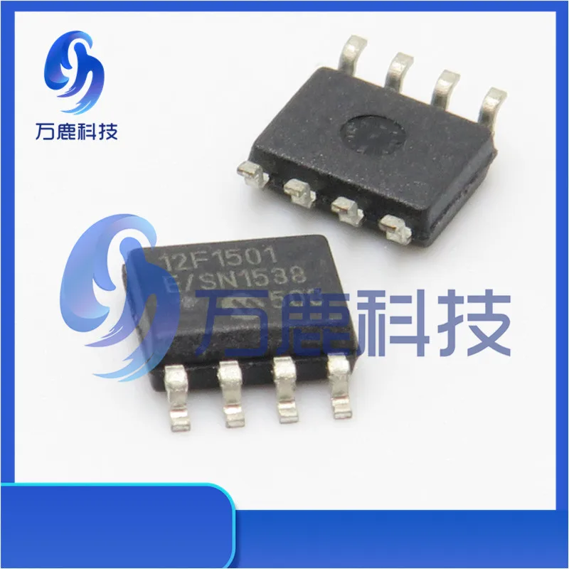 Pic12F1501-E/Sn 1.75Kb Flash, 64B Ram, 6 I/O, Clc, Cwg, Nco, 10-Bit Adc, 2.3V-5.5V Soic-8