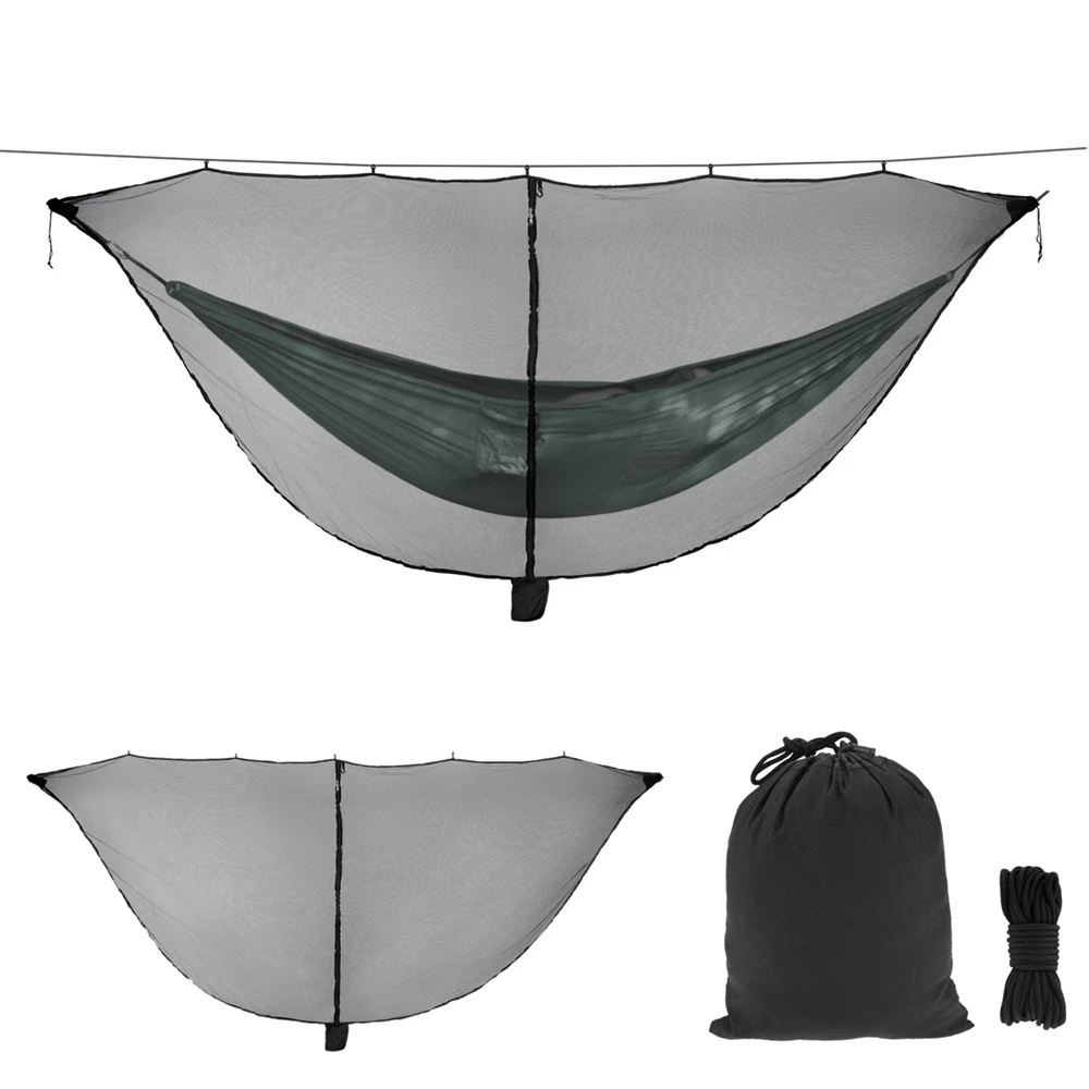 Hammock Mosquito Net High Quality Bugs Net Lightweight Portable Hammock Netting Fast and Easy Set Up Fits All Camping Hammocks