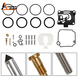 Areyourshop Carburetor Carb Rebuild Kit for Yamaha F50-T50hp 4 Stroke 01-04 62Y-W0093-11-00 62Y-W0093-10-00