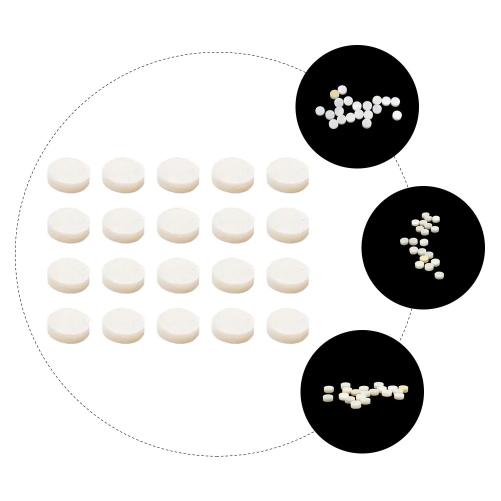 

20 Pcs Guitars Tone Fretboard Sticker Fingerboard Self Adhesive Stickers Markers Chord Helper