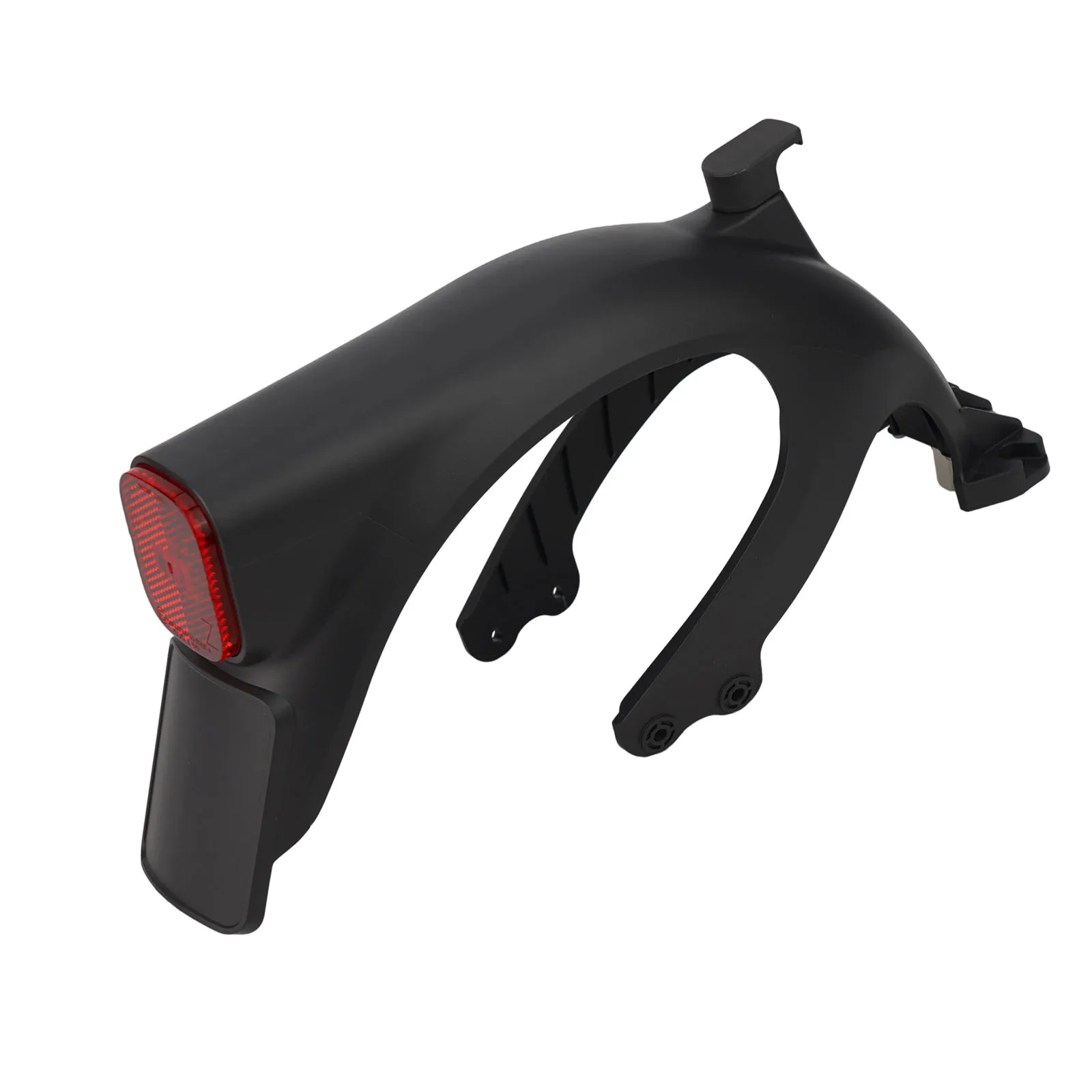 Sleek Black Ducktail Rear Fenders Anti-Wear ABS Plastic 31.7cm Mudguard For Ninebot Max G2 Electric Scooter Accessory