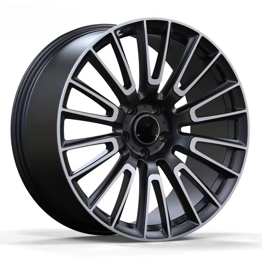 

17 18 19 inch 5x112 5x120 5x114.3 5x108 wheel rim for passenger car alloy wheels black concave wheels
