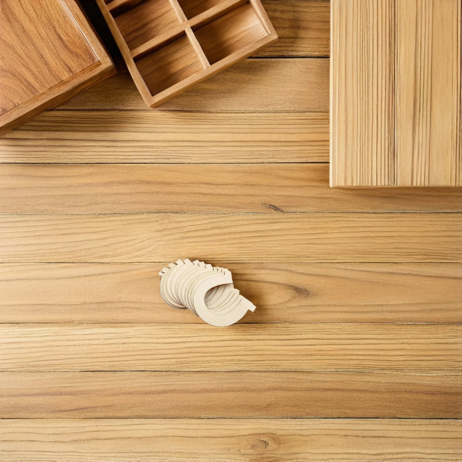 

24pcs Diy Unfinished Wood Horseshoe Cutouts 83*91Mm For Home Decor Room Holiday Wreath Craft Projects Diy Decoration