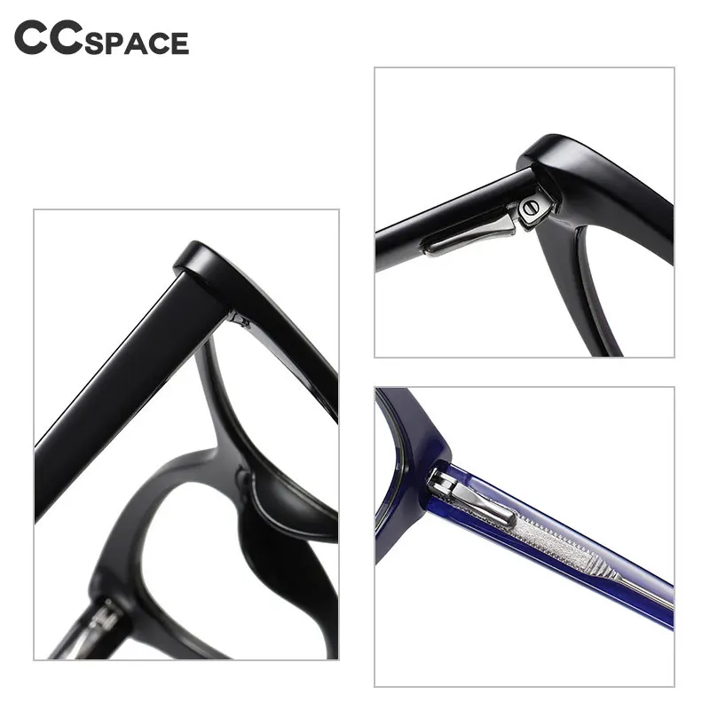 49082 Cat Eye Anti-blue Light Plastic Titanium Glasses Frames Women Optical Fashion Computer Glasses