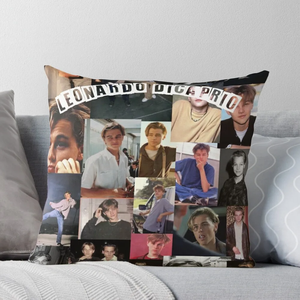 Leonardo Dicaprio Phone Case Throw Pillow Christmas Pillowcase Custom Cushion Room decorating items