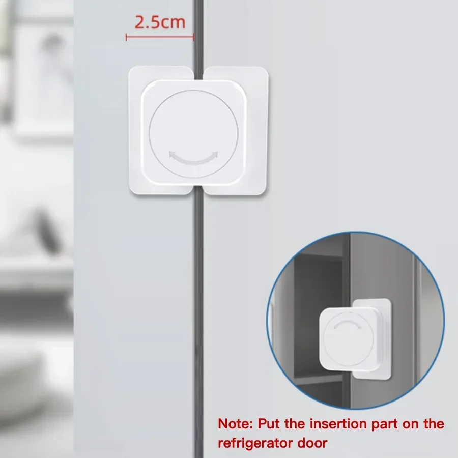 Child Safety Home Refrigerator Lock Baby Anti Open Fridge Freezer Door Locks Multifunctional Cabinet Buckle Toddler Kids Protect
