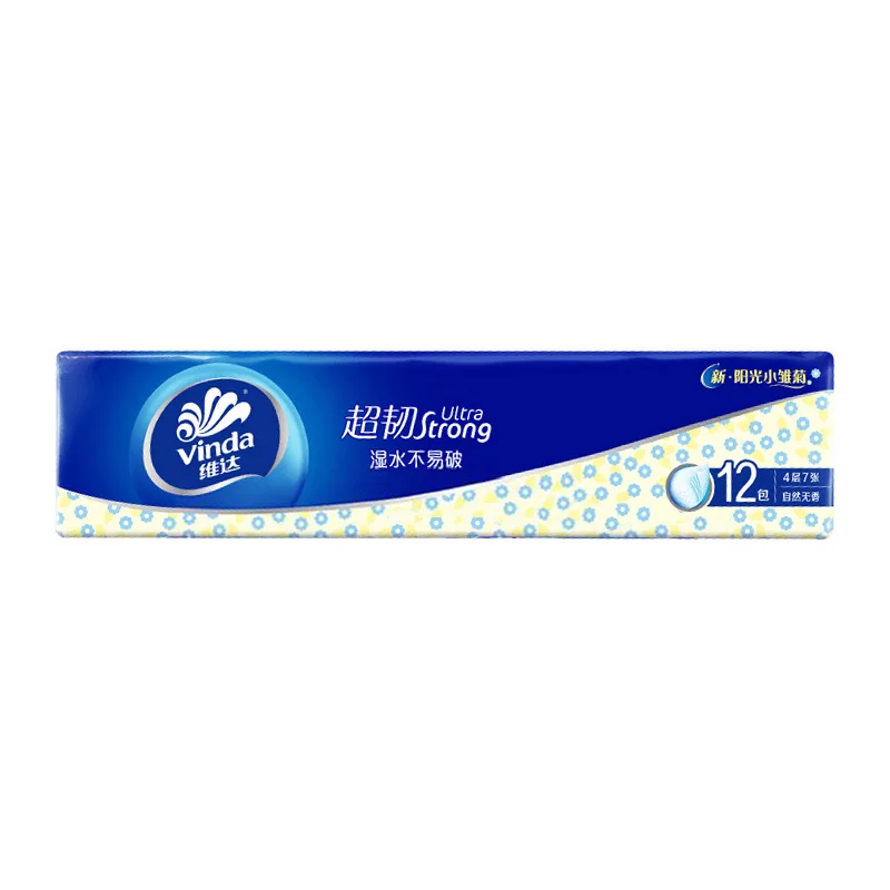 1 Piece 12 Packs; Vida Handkerchief Paper, Small Packet Of Tissue Paper, Carry Toilet Paper With You; Napkin; Pocket Tissue