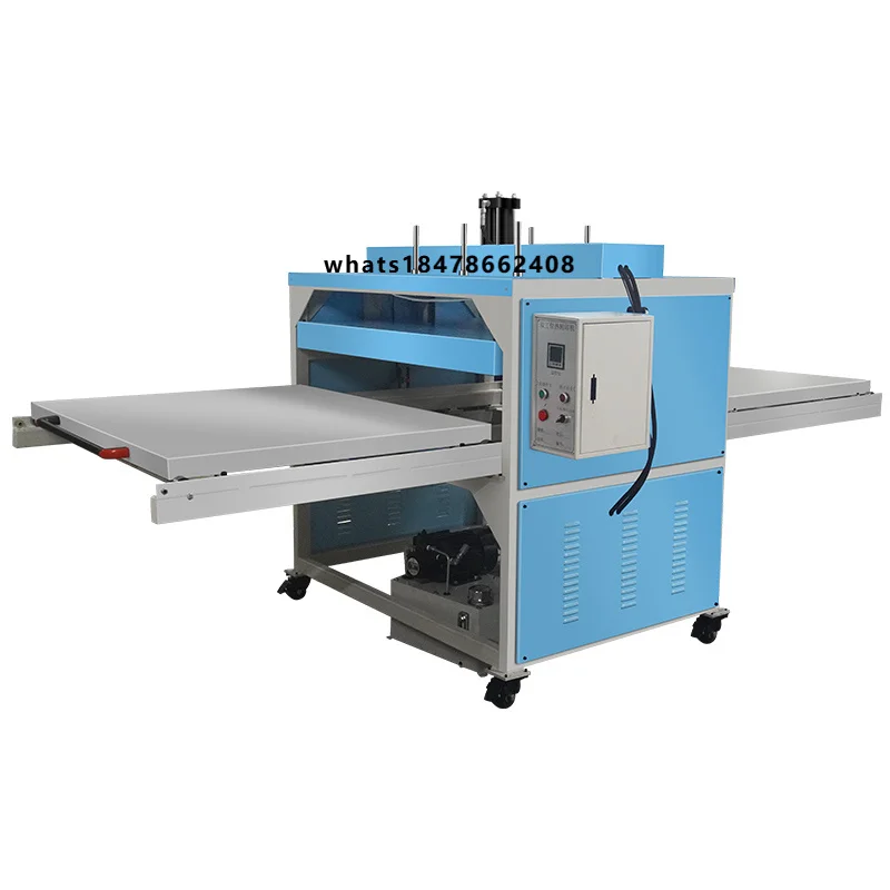 100*120cm Factory Supply Semi-automatic Heat Transfer Printing Machine, Pneumatic Cylinder, T-shirt Heat Transfer Press Machine