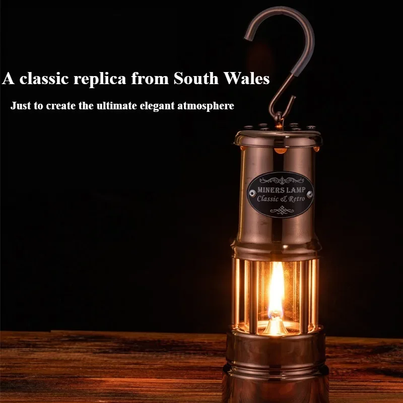 flat replacement kerosene lamp portable horse  candle  outdoor tent camp light ambient light